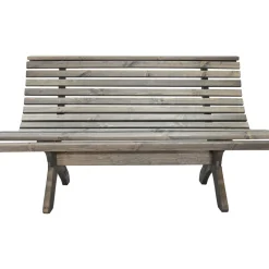 New Baltic Garden Puutarhapenkki Park 140cm mustaa