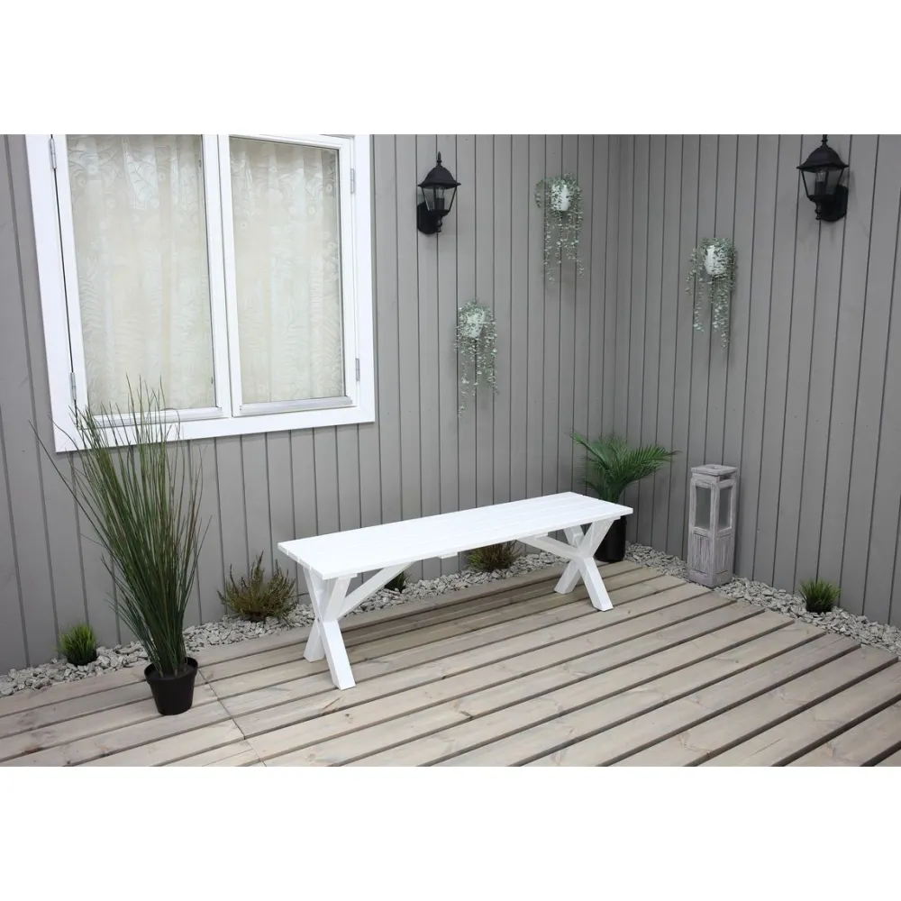 Online Baltic Garden Puutarhapenkki Scottsdale 140cm er värejä