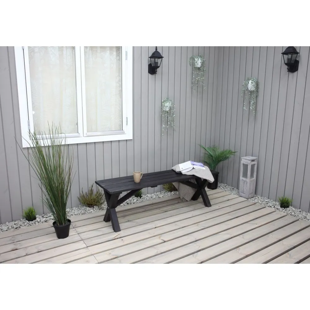 Online Baltic Garden Puutarhapenkki Scottsdale 140cm er värejä
