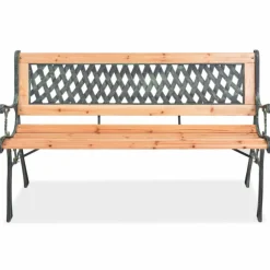 Sale FinePRICE Puutarhapenkki 122 cm