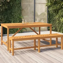 Best FinePRICE Puutarhapenkki 110 cm, akasiapuu