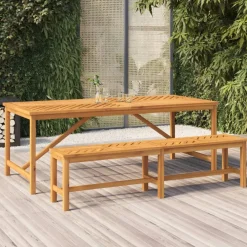 Best FinePRICE Puutarhapenkki 110 cm, akasiapuu