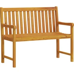Discount FinePRICE Puutarhapenkki 110 cm, akasiapuuta