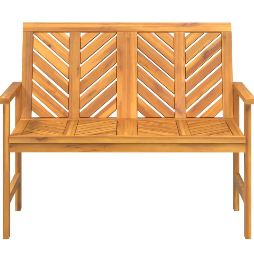 New FinePRICE Puutarhapenkki 109 cm, akasiapuu