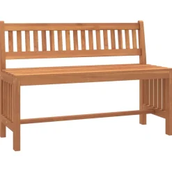 New FinePRICE Puutarhapenkki 110 cm, eukalyptuspuu