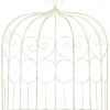 New FinePRICE Puutarhapenkki 95 cm rauta antiikinvalkoinen