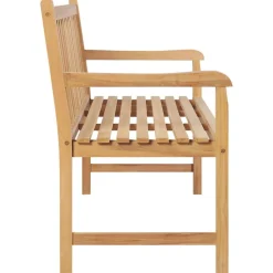 Online FinePRICE Puutarhapenkki 114 cm, tiikkiä