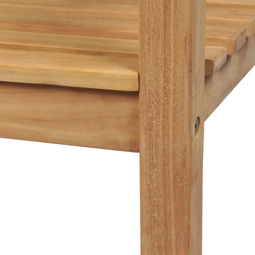 Online FinePRICE Puutarhapenkki 114 cm, tiikkiä