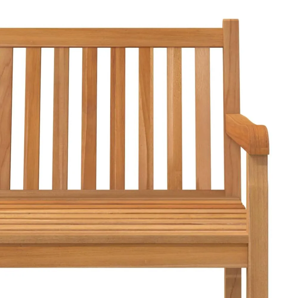 Online FinePRICE Puutarhapenkki 114 cm, tiikkiä