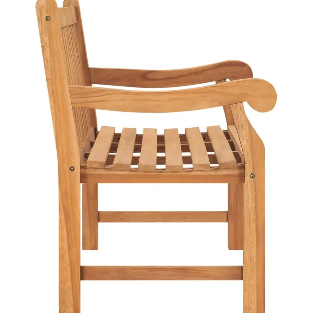 Sale FinePRICE Puutarhapenkki 114 cm, tiikki