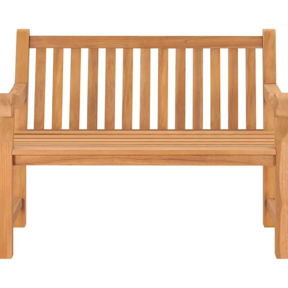 Sale FinePRICE Puutarhapenkki 114 cm, tiikki