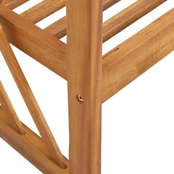FinePRICE Puutarhapenkki 119 cm täysi akaasiapuu