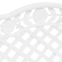 Online FinePRICE Puutarhapenkki 108 cm valualumiini vihreä