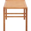 New FinePRICE puutarhapenkki Kahden istuttava 120 cm täysi eukalyptuspuu (47290)