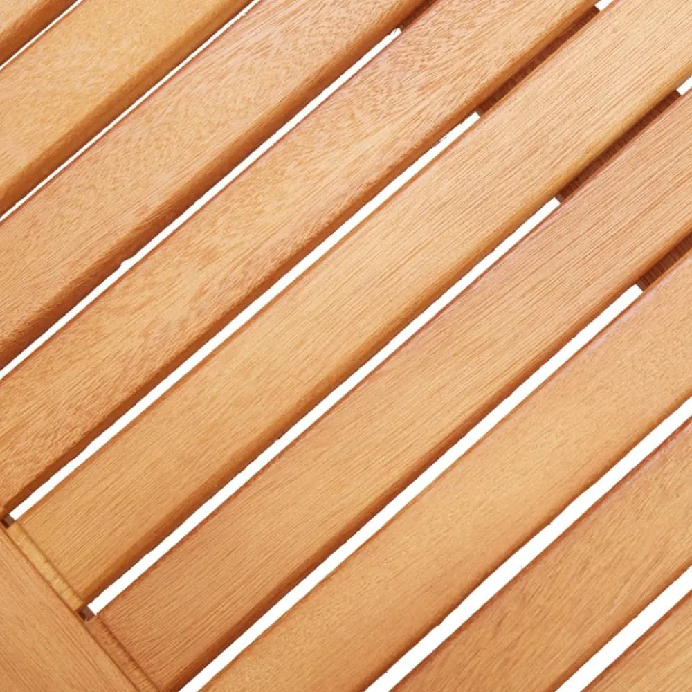 New FinePRICE puutarhapenkki Kahden istuttava 120 cm täysi eukalyptuspuu (47290)