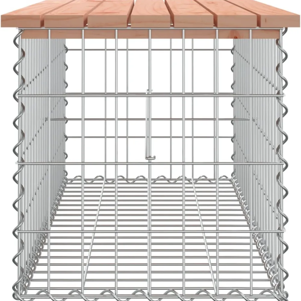 Hot FinePRICE Puutarhapenkki kivikorilla 103x44x42 cm, douglaskuusi