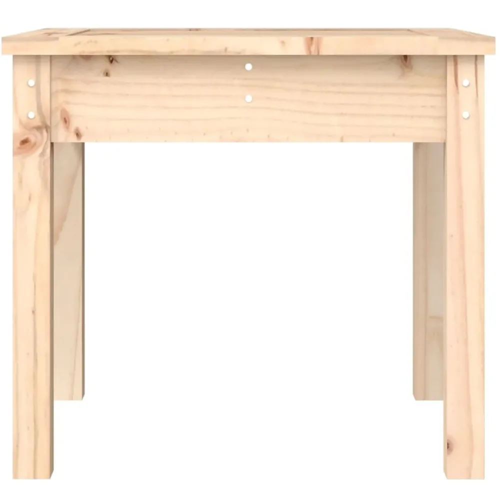 New FinePRICE Puutarhapenkki musta 50x44x45 cm, mänty