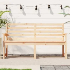 Best FinePRICE Puutarhapenkki 109x48x91,5 cm, douglaskuusi