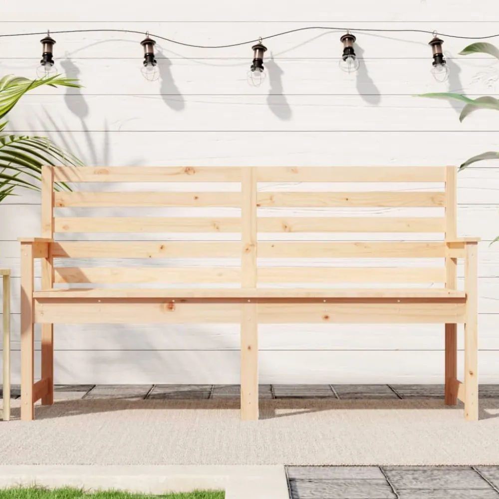 Best FinePRICE Puutarhapenkki 109x48x91,5 cm, douglaskuusi