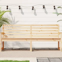 Best FinePRICE Puutarhapenkki 109x48x91,5 cm, douglaskuusi