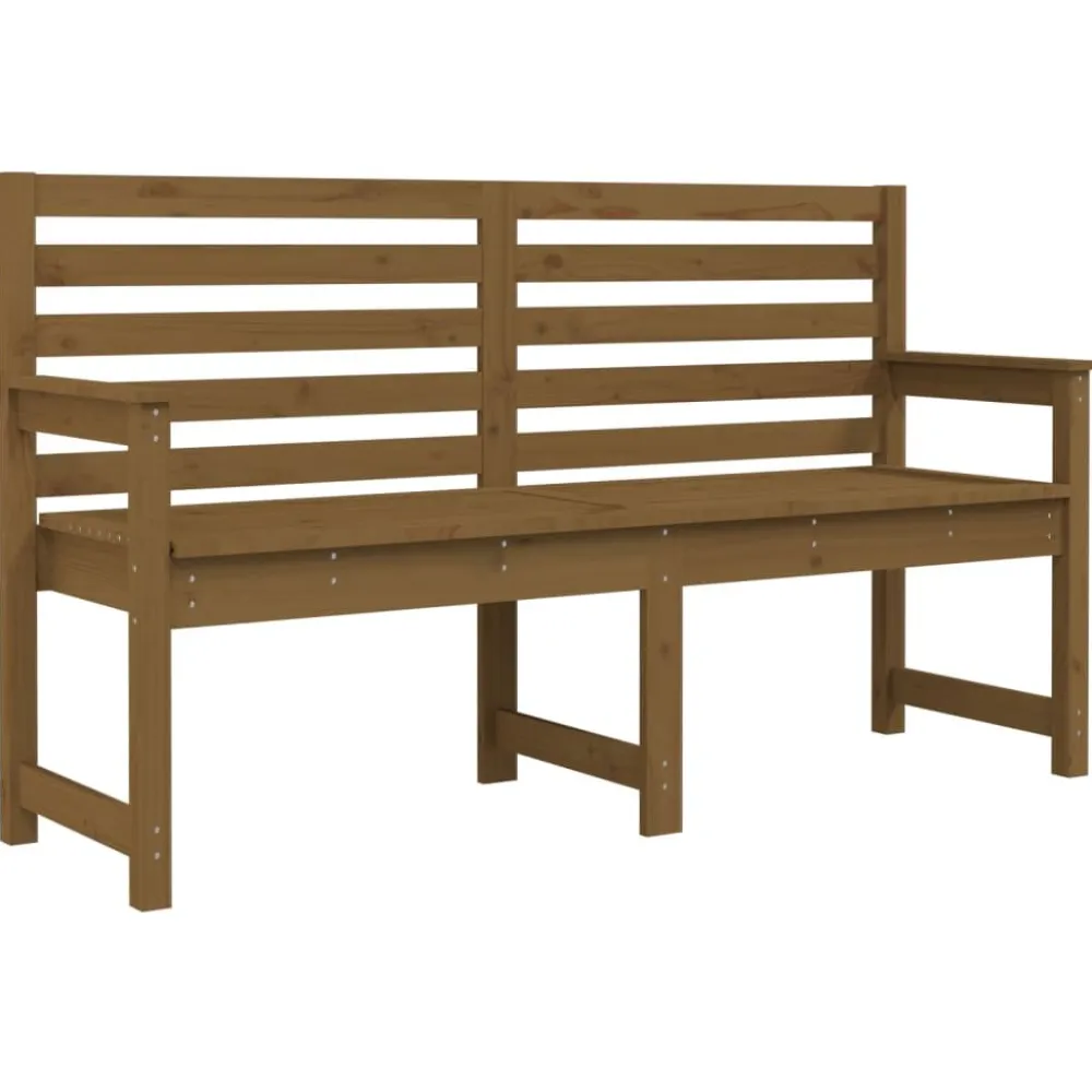 Best FinePRICE Puutarhapenkki 109x48x91,5 cm, douglaskuusi