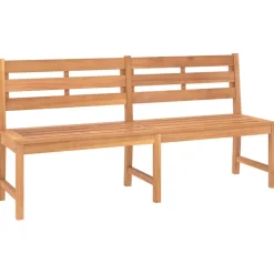 FinePRICE Puutarhapenkki 114 x 59 x 90 cm, tiikkiä