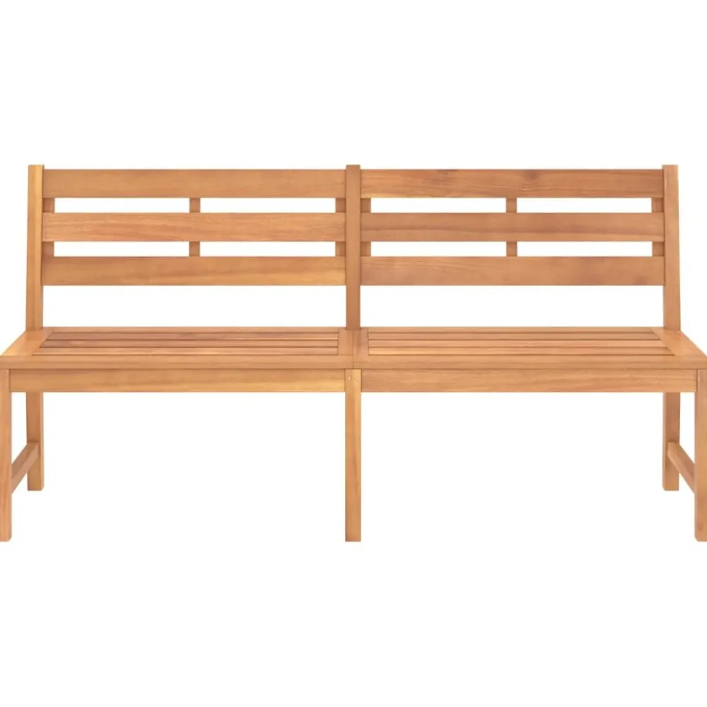 FinePRICE Puutarhapenkki 114 x 59 x 90 cm, tiikkiä