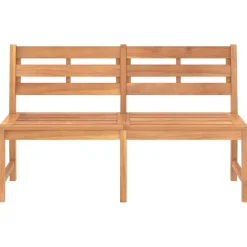 FinePRICE Puutarhapenkki 114 x 59 x 90 cm, tiikkiä