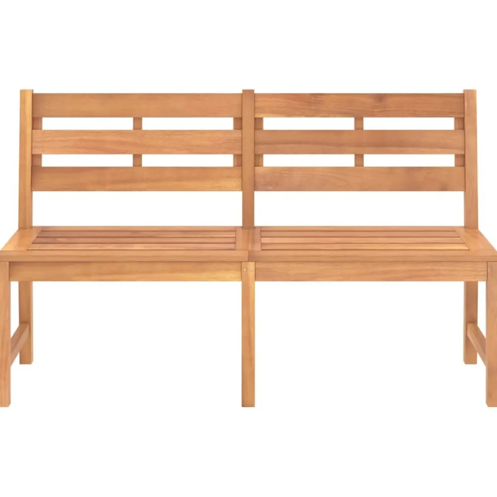 FinePRICE Puutarhapenkki 114 x 59 x 90 cm, tiikkiä