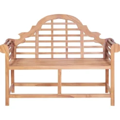 FinePRICE Puutarhapenkki 127x58,5x92,5 cm, tiikki