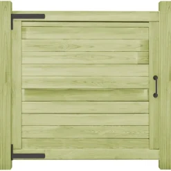 Best FinePRICE Puutarhaportti kyllästetty mänty 100x100 cm