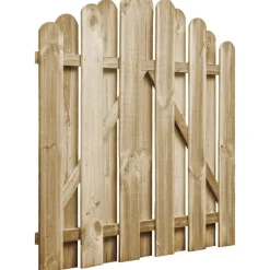 Best FinePRICE Puutarhaportti kyllästetty mänty 100x100cm kaareva