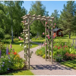 Discount Miljöökoriste Puutarhaportti , 209x140cm, eri värejä