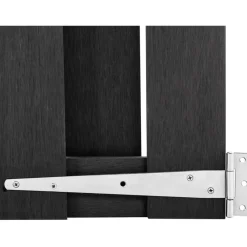 Discount FinePRICE Puutarhaportti puukomposiitti 100x150cm harmaa