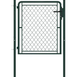 Online FinePRICE Puutarhaportti teräs 100x75cm vihreä