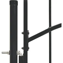 Discount FinePRICE Puutarhaportti teräs 1x1.5m musta