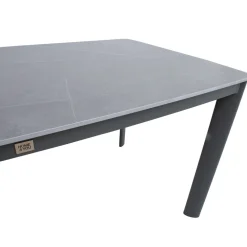 Sale Home4you Puutarhapöytä Beida 180x90 cm harmaa