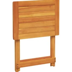 Best FinePRICE puutarhapöytä Kokoontaittuva 50x36x60 cm täysi akasiapuu (64895)