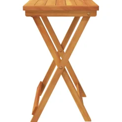 Best FinePRICE puutarhapöytä Kokoontaittuva 50x36x60 cm täysi akasiapuu (64895)