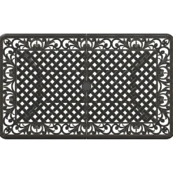 Outlet FinePRICE Puutarhapöytä pronssi 150x90x72 cm valualumiini (02803)