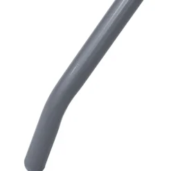 New FinePRICE Puutarhapöytä vaaleanharmaa 80 cm teräs ja lasi