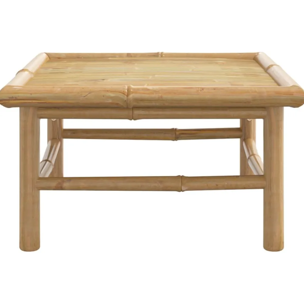 Clearance FinePRICE Puutarhapöytä 65x55x30 cm bambu