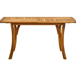 Sale FinePRICE Puutarhapöytä 150x90x75cm täysi akaasiapuu