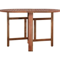 Sale FinePRICE Puutarhapöytä 120x70x74 cm täysi akaasiapuu
