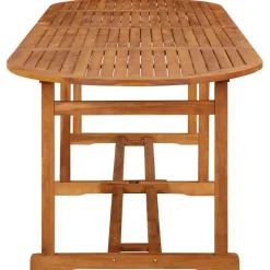 Outlet FinePRICE Puutarharuokapöytä 280x90x75 cm täysi akaasiapuu (15950)
