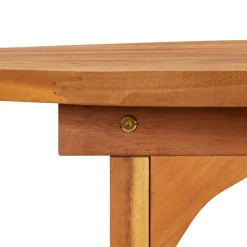 Outlet FinePRICE Puutarharuokapöytä 280x90x75 cm täysi akaasiapuu (15950)