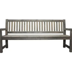 Outlet Baltic Garden Puutarhasohva Brooklyn 190cm mustaa