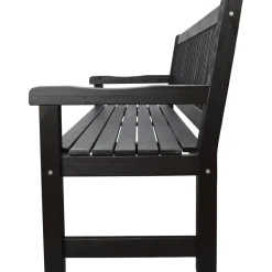 Outlet Baltic Garden Puutarhasohva Brooklyn 190cm mustaa