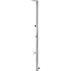 New FinePRICE Puutarhasuihku 220cm ruostumaton teräs