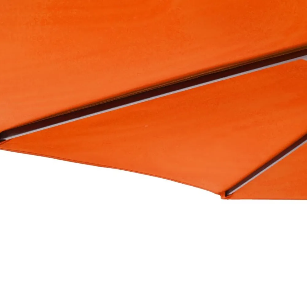 Discount FinePRICE Puutarhavarjo terästanko terrakotta 225x225x212 cm (05063)
